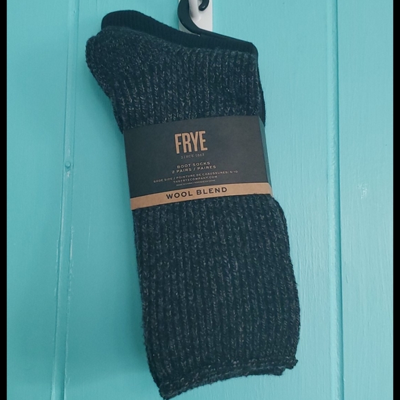 Frye Wool Blend 2 Pairs Socks
